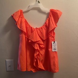 NWT Terra & Sky Women’s Ruffle Top